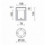 Encastré au sol ROND BORA LED - 3 W - 330 LM - 4000 K -Acier inoxydable- IP67-IK08 - diamètre extérieur 120 mm - résistant à 500