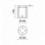 Encastré au sol ROND BORA IP67 GU10 3.50W Acier inoxydable- IK10 - diamètre extérieur 120 mm - résistant à 200 kg
