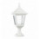 Borne classique extérieure CLIC-CLAC 4 -IP44 - E27 - BLANC style rustique - VERRE TRANSPARENTCLIC-CLAC 4 IP44 E27 42W Blanc