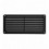 Encastré mur COC IP65 E27 42W - thermo plastic-IK08 Blanc- fourni avec sa grille de diffusion coloris noir