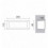 Encastré mural DEVON IP66 LED 3W 3000K - 293*113 mm -CCT -Blanc