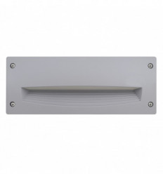 Encastré mural rectangle DEVON IP66 -293*113 mm -CCT- asymétrique-Gris