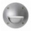 Encastré mur DEVON IP66 GX53 LED T2 3W 3000K noir - diamètre 134 mm - CCT-ik10 faisceau asymétrique