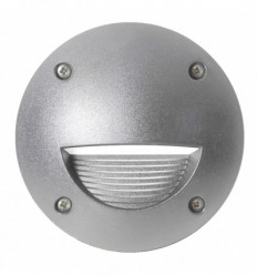 Encastré mur DEVON IP66 GX53 LED T2 3W 3000K noir - diamètre 134 mm - CCT-ik10 faisceau asymétrique