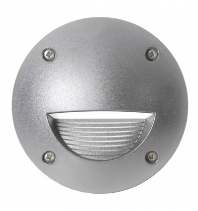Encastré mur DEVON IP66 GX53 LED T2 3W 3000K noir - diamètre 134 mm - CCT-ik10 faisceau asymétrique