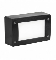 Eclairage mural en saille - Applique DEVON IP66 GX53 LED T2 - 3W 3000K NOIR