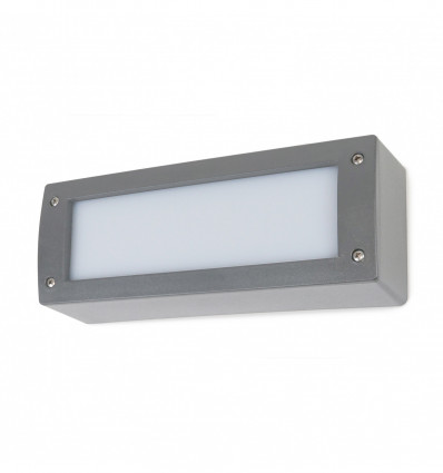 Applique DEVON IP66 GX53 LED T2 2x3W 3000K Gris