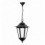 Suspension extérieure classique ELITE 6 IP43 E27 42W coloris Noir - Verre gelé