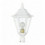Luminaire pour mât ELITE 6 IP43 E27 70W Blanc