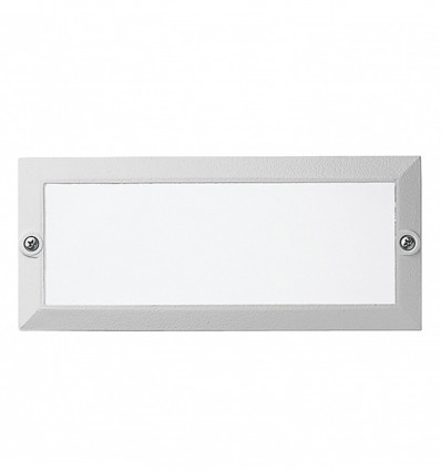 Encastré mur GAMMA IP54 LED SMD AC 9W 3000K Blanc-ip54-ik08