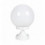 Borne classique GLOBI IP43 E27 42W BLANC 