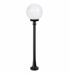 Borne classique GLOBI IP43 E27 42W Noir