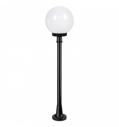 Borne classique GLOBI IP43 E27 42W Noir