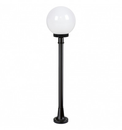 Borne classique GLOBI IP43 E27 42W Noir