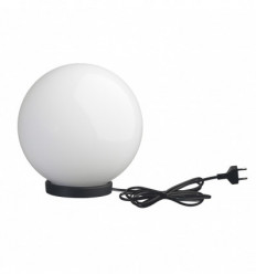 Lampe extérieur GLOU IP44 E27 15W Noir