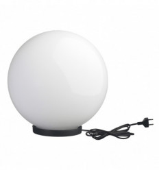  Lampe extérieur GLOU Large IP44 E27 30W Noir