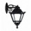 Applique Classique descendante INDURA MINI 4 - Applique extérieure -IP55 à équiper d'une ampoule E27 coloris Noir Hauteur 480 mm