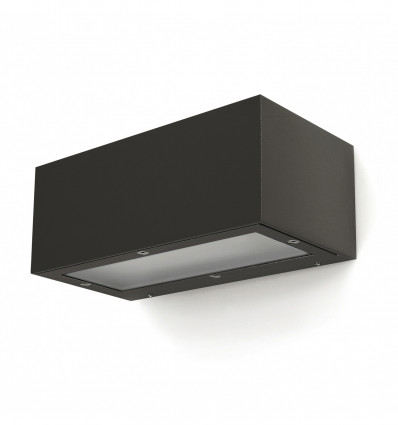 Applique ISORA IP65 E27 20W Anthracite