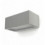 Applique murale rectangulaire éclairage double émission -ISORA - aluminium.IP65 - E27-gris