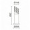 Borne Extérieure Jasmin - IP44 -hauteur 65 cm- E27 - Anthracite