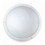 Applique ronde PLAFF IP65 ik 10 - E27 diamètre 270 mm coloris blanc