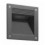 Encastré mural Asymétrique RIMA IP65 LED SMD AC 13 W - 1710 LUMENS- 4000K Anthracite- IK10