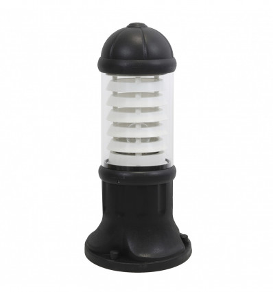 Borne extérieure SAURO hauteur 50 cm - douille E27.- IP54 -20W - coloris Noir