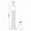 Borne extérieure SAURO hauteur 1100 cm - IP 55 - 30 W-CCT-GX53-3000K 1200lm-4000K 1350 -6500K 1410 LM-CRI80-coloris Noir