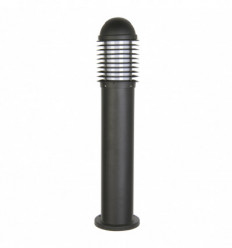 Borne Extérieure SIROCO -IP44 - hauteur 65 cm - douille E27.- lampe non fournie.- 14W- Anthracite