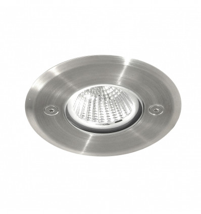 Encastré au plafond SOFITO IP67 LED COB 9W 3000K - 1170 lumens - IK07-Acier inoxydable