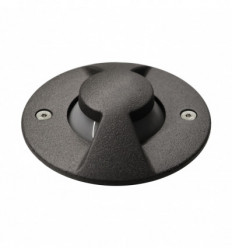 Encastré de sol extérieur SURI IP67 - IK09 - LED SMD AC 4W - 500 LUMENS - 3000K Anthracite - RESISTANT 2000 KGS- DOUBLE EMISSION