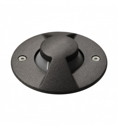Encastré de sol extérieur SURI IP67 - IK09 - LED SMD AC 4W - 500 LUMENS - 3000K Anthracite - RESISTANT 2000 KGS- DOUBLE EMISSION