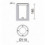 Encastré au sol BORA IP67 GU10 4.50W Acier inoxydable- IK10 - diamètre extérieur 110 mm - résistant à 2500 kgs