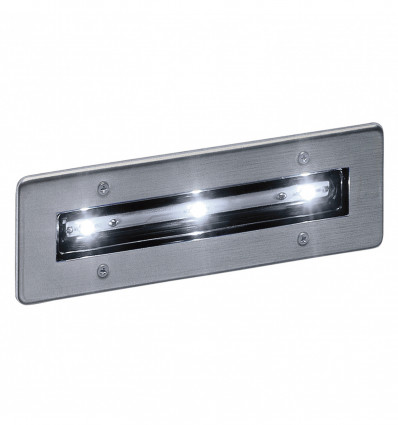 Encastré mur SYNA IP68 LED SMD 3W 3000K Acier inoxydable-300 lumens