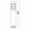 Borne TRIKI IP44 E27 15W Acier inoxydable