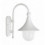 Applique extérieure TROM IP43 E27 42W Blanc hauteur 480 mm.