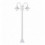 Lampadaire extérieur TROM - 2 LANTERNES -IP43 2*E27 42W BLANC