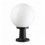 Borne en forme de boule- en résine diamètre 300 mm- hauteur 450 mm -IP43- Coloris blanc -modèle VIC