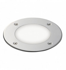 Encastré au sol WALKER IP67 - IK10- 23 W - Acier inoxydable- diamètre perçage 166 mm - résistant à 2000 kgs- LED COB 6.50W 3000K