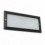 Encastré mural rectangulaire XALOC IP44 E27 20W - 95 degrés - 253*101 mm -20W Noir