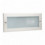 Encastré mural rectangulaire XALOC IP44 E27 20W - 72 degrés - 253*101 mm -20W-Acier inoxydable