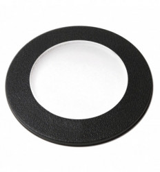 Encastré de sol BELGRADO- IP67-Résine- diamètre perçage 117 mm - résistant à 500 kgs- CCT- GU10-NOIR