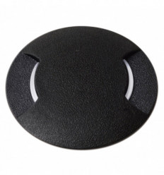 Encastré de sol BELGRADO- IP67-Résine- diamètre perçage 117 mm - résistant à 500 kgs- CCT- GU10-2 faisceaux d'émission