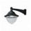 Lanterne extérieure en résine modèle GUNTHER- diamètre 60 cm - GX53 - Noir