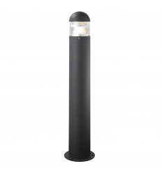 Borne Extérieure Natan - hauteur 89 cm - douille E27.- lampe non fournie.- 20- coloris- IP54 -20W Anthracite
