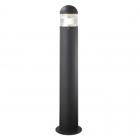 Borne Extérieure Natan - hauteur 89 cm - douille E27.- lampe non fournie.- 20- coloris- IP54 -20W Anthracite