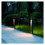 Borne SIBILA LED COB 7W - 750 lumens - 3000K Anthracite - IP 54 - IK05 - Hauteur 65 cm - éclairage deux faces- aluminium anodisé