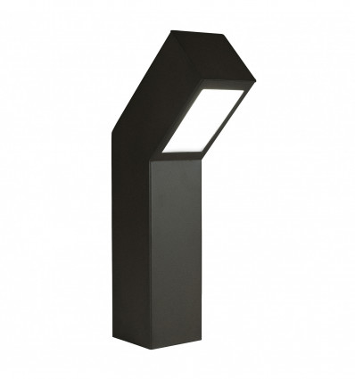 Borne extérieure- CLINA IP55 LED COB 10 W - 900 lumens - 3000K- Noir- HT 558 mm- aluminium - CRI90