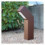 Borne extérieure- CLINA IP55 LED COB 10 W - 900 lumens - 3000K- aluminium - CRI90 Oxyde brun - HT 558 mm