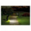 Borne extérieure- CLINA IP55 LED COB 10 W - 900 lumens - 3000K- aluminium - CRI90 Oxyde brun - HT 558 mm